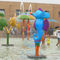 수상 테마 공원 장비, 아이들을 위한 섬유 유리 수상 행위 해마 스프레이